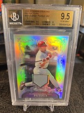 2006 ALBERT PUJOLS 23/199 Jersey Relic BGS 9.5 Bowman Sterling Refractors #BS-AP picture