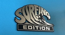 CUSTOM SURFING EDITION CAR BADGE AUTOMOBILE EMBLEM BEACH SCUBA SURFBOARD SURF picture