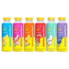 Lemon Perfect 6‑Flavor Variety Pack – 6 or 12 Bottles – Organic Lemon Water picture