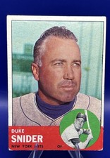 1963 Topps - High # Duke Snider #550 picture