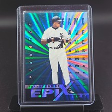 Frank Thomas 1998 Donruss Pinnacle #E7 Epix Game Green Emerald Foil SSP RARE picture