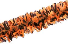 Beistle Orange & Black Pkgd Tissue Festooning 25', Multi Color picture