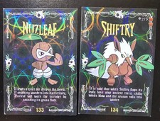 NUZLEAF X SHIFTRY LOT - POKEMON PRISMA HALLOWEEN RARE CCG HOLO picture