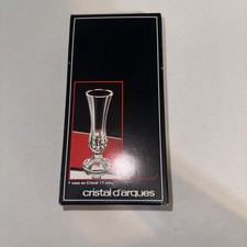 Cristal D'Arque Bonneval Crystal Vase Made In France New In Box picture