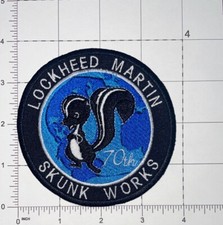 USAF Lockheed-Martin Skunk Works 70th Anniversary Patch Repro New A756 picture