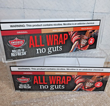 Swisher Sweets Acrylic Display Rack Lot of 4 3-Slot All Wrap No Guilt picture