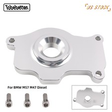 Upgrade Billet Engine Breather Plate Replace For BMW M57 M47 Diesel Aluminium US picture