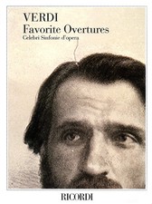 Verdi Favorite Overtures Preludes from Operas Full Score Vocal Sheet Music Book picture