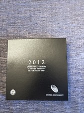 2012 W PROOF SILVER EAGLE LIMITED EDITION PROOF SET IN OGP picture