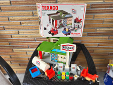Vintage Playskool Texaco Gas Station 100% Complete & Box picture