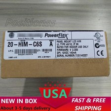 20-HIM-C6S Panel Mount LCD Motor Control 20HIMC6S New Allen-Bradley US Free Tax picture