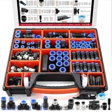 170PCS Push-to-Connect Air Fittings Kit, Quick Connect picture