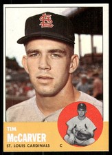 1963 Topps #394 Tim McCarver picture
