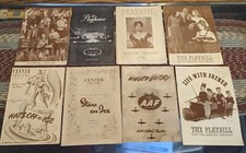 15 Vintage 1930s 40s 50s 60s Theatre Playbill Playbooks Very Neat & Interesting picture