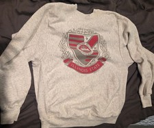 Illinois State University Vintage Sweatshirt Unisex Large picture
