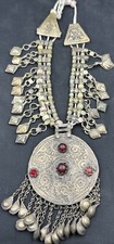 Antique Afghani triable kochi necklace rare unique picture