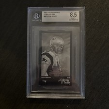 2002 Donruss Gridiron Kings #MC-3 Tom Brady Donruss 1894 BGS 8.5 #408/1000 picture