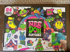 NEW Schylling NeeDoh 2026 Advent Calendar NIB Authentic (Box Slightly Damaged) picture