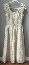 Neuflora Seaview Dress in marigold pattern size medium  picture