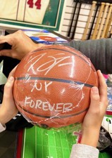 Karl-Anthony Towns Signed Basketball “NY Forever” Fanatics Authenticated Knicks  picture