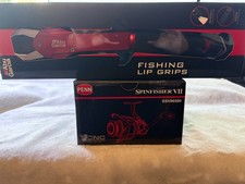 COMBO PACK*PENN SPINFISHER VII 6500*ABU FISHING LIP GRIPS*FREE SHIP picture