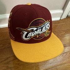 Cleveland Cavaliers Mitchell & Ness Adjustable Snapback Basketball Hat Cap Cavs picture