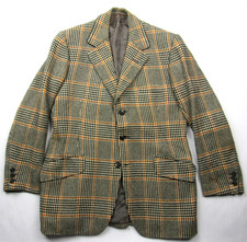 Vtg 1973 Bespoke Bernard Weatherill Savile Row Cashmere Blazer Jacket Sz 38 S ? picture