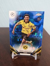 2023-24 Topps Chrome UEFA Sapphire Paris Brunner ROOKIE - BORUSSIA DORTMUND picture