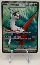 2024 Pokemon Surging Sparks LATIAS EX - Full Art Holo Rare Card #220/191 picture