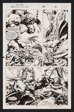 Original Art from Namor Sub-Mariner #53 Page 22 Pencils Inks by Geof Isherwood picture
