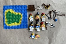 lego Classic Pirate Minifigure Lot W/ Accessories Monkey Isle Plate picture