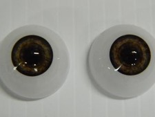 Realistic Life Size Acrylic Eyes for Halloween PROPS, MASKS, DOLLS (26 mm) FN04 picture
