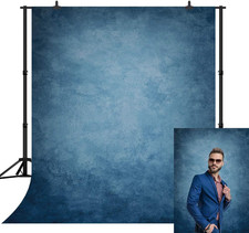 5X7FT Retro Abstract Light Blue Portrait Backdrop Photography Portrait Abstract picture