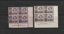 STAMPS AUST PREDECIMAL  1947-8  1d  PRINCESS  IMPRINT  WMK  & NO WMK  MUH picture