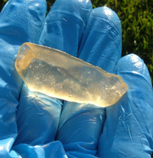 Libyan Desert Glass Meteorite Tektite impact specimen( 43 crt) Super Gem AAA+ picture