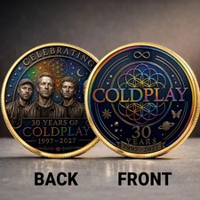 Coldplay 30th Anniversary Commemorative Coin picture