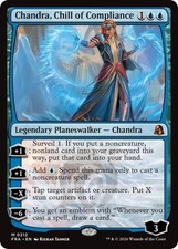 MTG FRA M Chandra, Chill of Compliance #212 NM picture