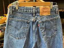 Vintage 90’s Levi's 560 Women's Loose Fit Straight Leg Denim Jeans 10 picture