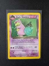 Pokémon Dark Slowbro Rocket Holo Rare Card 12/82 picture