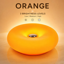 GMOX Donut Table Lamp Rechargeable Touch Dimmable 3 Color Temperature Night Ligh picture