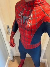 Tobey Spider-Man Raimi Spiderman Cosplay Costume Adult Kids Jumpsuit Halloween picture