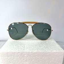 Vintage Bushnell Bausch & Lomb Aviator Shooting Glasses w Original Case picture