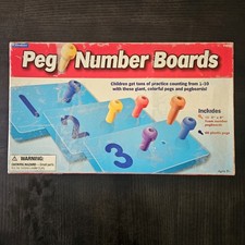 Lakeshore Peg Number Boards Counting Foam Boards picture