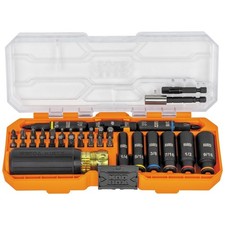 Klein Tools KNECT 41-Pc Impact Screwdriver & Socket Set MODbox Case 32502HD picture