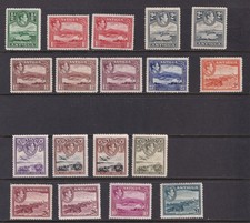 Antigua Stamps 1938-1951 Set SG98/109;99a;100a;b;101a;105a;106a MH CV £270 B picture
