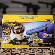 NEW JT Splatmaster Z100 Beginner Spring Paintball Pistol Gun Marker - Blue picture