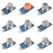 9pcs/Lot Gas Detection Sensor Module MQ-2 MQ-3 MQ-4 MQ-5 MQ-6 MQ-7 MQ-8 MQ-9 ... picture