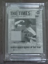 2024 Jersey Fusion #193 Tom Seaver Game Used Swatch Baseball Edition Collectible picture
