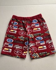 Kappa Red All-over Logo Print Mens Short picture