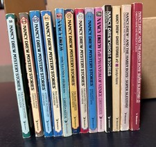 Vintage Nancy Drew Paperback Lot of 13 Wanderer 78 Phantom Venice Ghost Hardy 68 picture